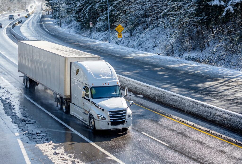 Winter Challenges for Truckers